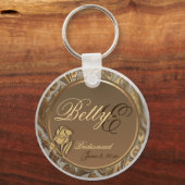 Porte-clés Porte - clé de garde d'enfants personnalisable (Recto)