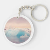 Porte-clés Porte - clé de glacier islandais (Dos)