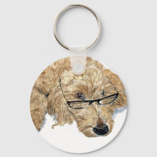 Porte-clés Porte - clé de Goldendoodle Stella