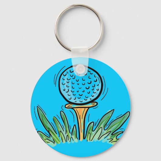 Porte-clés Porte - clé de golf (Recto)