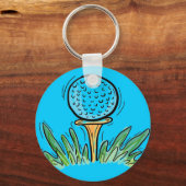 Porte-clés Porte - clé de golf (Recto)