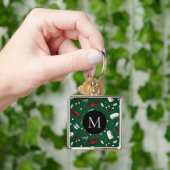 Porte-clés Porte - clé de golf Monogrammed Tee Time (main)