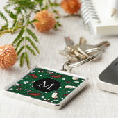 Porte-clés Porte - clé de golf Monogrammed Tee Time (Côté)