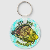 Porte-clés Porte - clé de grand-père de pêche (Recto)