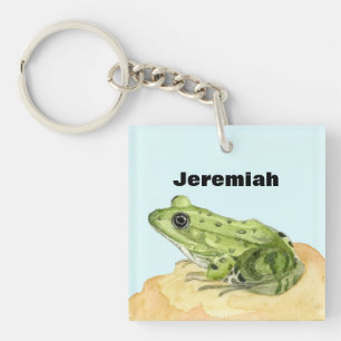Porte-clés Porte - clé de grenouille verte