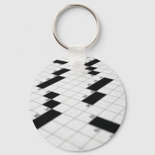 Porte-clés Porte - clé de grille de mots croisés classiques (Recto)