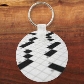 Porte-clés Porte - clé de grille de mots croisés classiques (Recto)