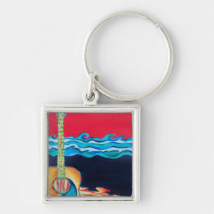 Porte-clés Porte - clé de guitare