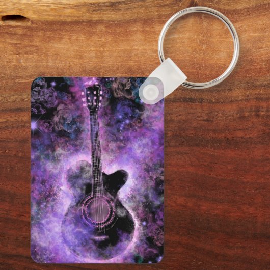 Porte-clés Porte - clé de guitare (Verso)