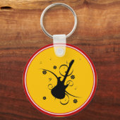 Porte-clés Porte - clé de guitare (Recto)