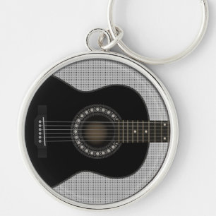 Porte-clés Porte - clé de guitare acoustique