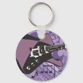 Porte-clés Porte - clé de guitare électrique (Recto)