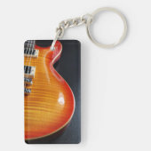 Porte-clés Porte - clé de guitare électrique (Dos)