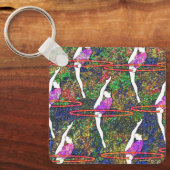 Porte-clés Porte - clé de gymnastique pour Gymnaste (Recto)