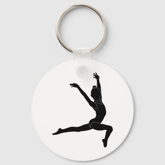 Porte-clés Porte - clé de gymnastique rythmique (Recto)