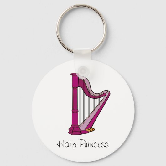 Porte-clés Porte - clé de Harp Princess (Recto)