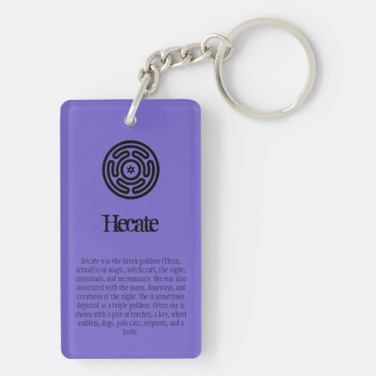 Porte-clés Porte - clé de Hecate (Dos)