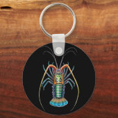 Porte-clés Porte - clé de homard épineux (Recto)