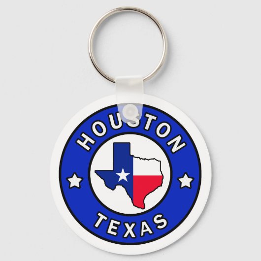 Porte-clés Porte - clé de Houston Texas (Recto)