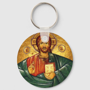 Porte-clés Porte - clé de Hristos Iisus Isus de Jésus-Chris