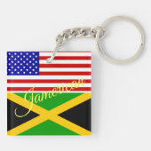 Porte-clés Porte - clé de Jamerican (Dos)
