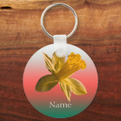 Porte-clés Porte - clé de jonquille (Recto)