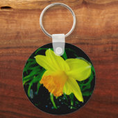 Porte-clés Porte - clé de jonquille orange jaune (Recto)