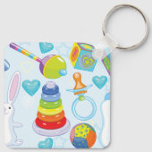 Porte-clés Porte - clé de jouets pour bébés (Dos)
