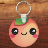 Porte-clés Porte - clé de Kawaii Peach (Recto)