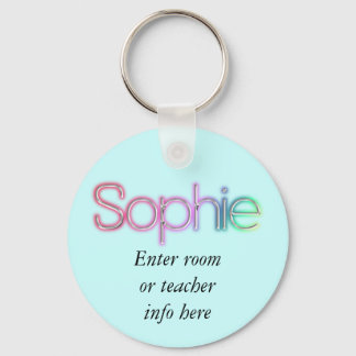 Porte-clés Porte - clé de la balise Sophie Name