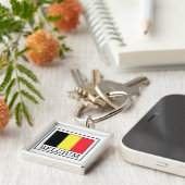 Porte-clés Porte - clé de la Belgique (Côté)