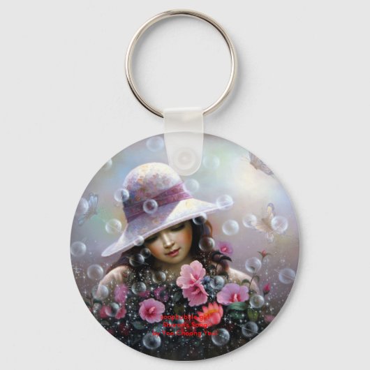 Porte-clés porte - clé de la "chanson de Sharon" (Recto)