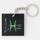 Porte-clés Porte - clé de la constellation de zodiac (Dos)