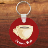 Porte-clés Porte - clé de la coupe du café (Recto)