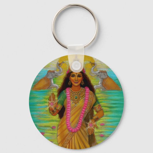 Porte-clés Porte - clé de la déesse Lakshmi (Recto)