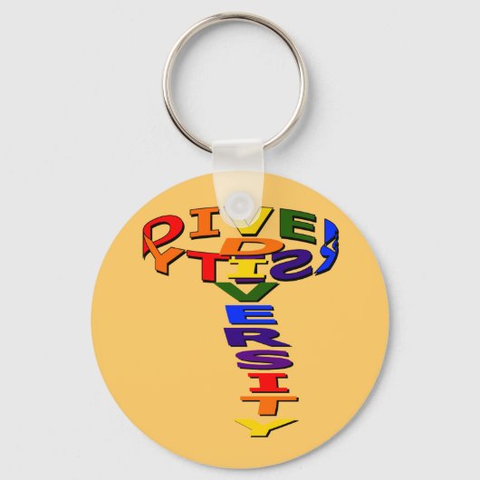 Porte-clés Porte - clé de la diversité de rotation (Recto)