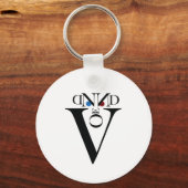 Porte-clés Porte - clé de la face lettre (Recto)