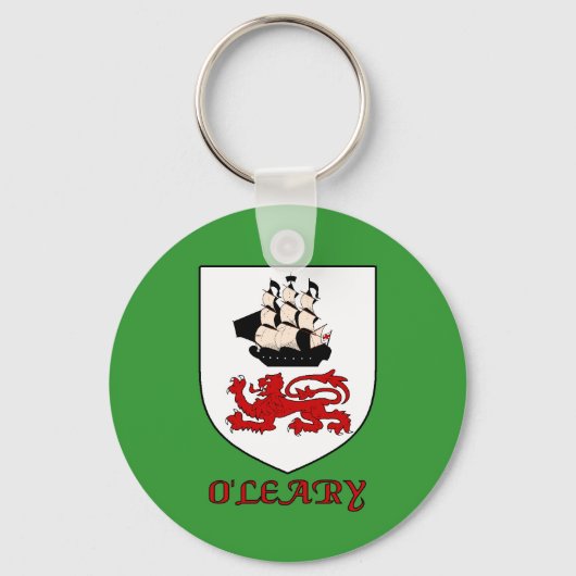 Porte-clés Porte - clé de la famille O'Leary (Recto)