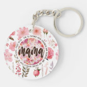 Porte-clés Porte - clé de la fête des mères (Dos)
