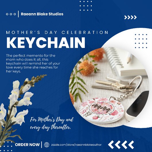 Porte-clés Porte - clé de la fête des mères