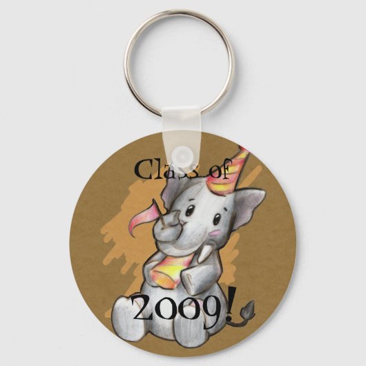 Porte-clés Porte - clé de la fête Elephant Grad (Recto)