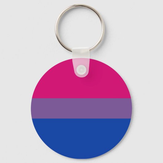 Porte-clés Porte - clé de la fierté bisexuelle (Recto)