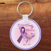 Porte-clés Porte - clé de la Journée de sensibilisation à la  (Recto)