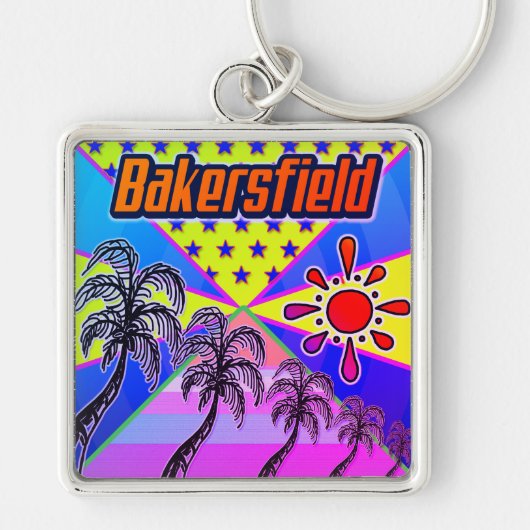 Porte-clés Porte - clé de la liberté de Bakersfield (Devant)