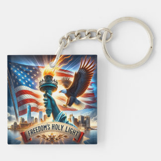 Porte-clés Porte - clé de la Lumière Sainte de la Liberté - H
