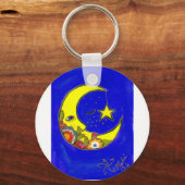 Porte-clés porte - clé de la lune (Recto)