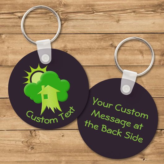 Porte-clés Porte - clé de la Maison verte