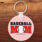 Porte-clés Porte - clé de la maman de baseball (Recto)