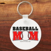 Porte-clés Porte - clé de la maman de baseball (Recto)