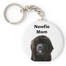 Porte - clé de la maman Newfie